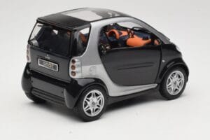 Smart Fortwo Schwarz Kyosho 1:18 0004830V000C08Q00 Metall — Bild 3 von 8