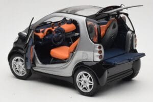 Smart Fortwo Schwarz Kyosho 1:18 0004830V000C08Q00 Metall — Bild 5 von 8