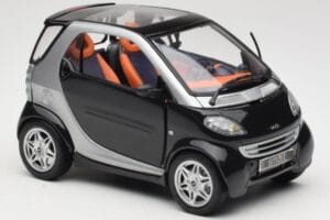 Smart Fortwo Schwarz Kyosho 1:18 0004830V000C08Q00 Metall — Bild 6 von 8