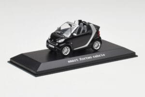 Smart Fortwo Cabrio Tief Schwarz Minichamps 1:43 Q0022561V001C18Q00 Metall — Bild 2 von 4