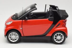 Smart Fortwo W451 Cabrio Rot Schwarz Minichamps 1:18 150036333 Metall — Bild 4 von 8