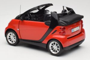 Smart Fortwo W451 Cabrio Rot Schwarz Minichamps 1:18 150036333 Metall — Bild 7 von 8