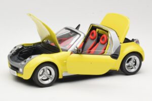 Smart Roadster 452 Gelb Bburago 1:18 34099-M2 Metall — Bild 2 von 8