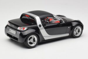 Smart Roadster Schwarz Bburago 1:18 34099-M1 Metall — Bild 3 von 8