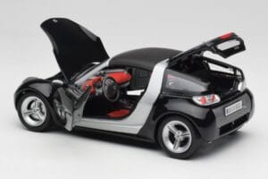 Smart Roadster Dunkelblau Bburago 1:18 34917 Metall — Bild 5 von 8
