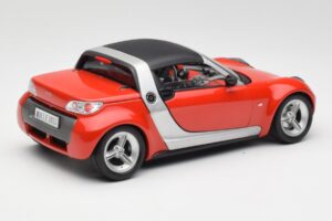 Smart Roadster Rot Bburago 1:18 34099 Metall — Bild 3 von 8