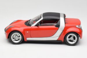 Smart Roadster Rot Bburago 1:18 34099 Metall — Bild 4 von 8