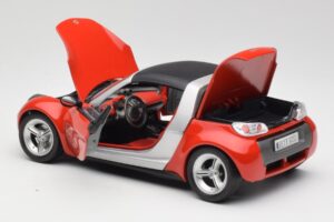 Smart Roadster Rot Bburago 1:18 34099 Metall — Bild 5 von 8