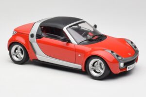 Smart Roadster Rot Bburago 1:18 34099 Metall — Bild 6 von 8