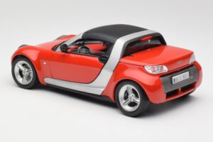 Smart Roadster Rot Bburago 1:18 34099 Metall — Bild 7 von 8