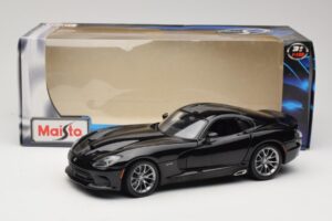 SRT Viper GTS Schwarz Maisto 1:18 31128 Metall — Bild 8 von 8
