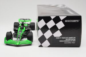 Stake F1 Team Kick Sauber C44 #77 V. Bottas Emilia Romagna GP 2024 Minichamps 1:18 117240177 Metall — Bild 3 von 7