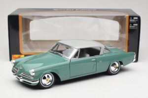 Studebaker Starliner Seafoam Grün & Shasta Weiß Maisto 1:18 31651 Metall — Bild 8 von 8