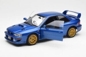 Subaru Impreza 22B Upgraded Version Blau Mit Goldfelgen AUTOart 1:18 78602 Metall — Bild 2 von 8