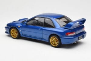 Subaru Impreza 22B Upgraded Version Blau Mit Goldfelgen AUTOart 1:18 78602 Metall — Bild 7 von 8