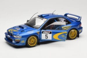 Subaru Impreza WRC #5 R. Burns / R. Reid Rally de France 1999 AUTOart 1:18 89993 Metall — Bild 2 von 8