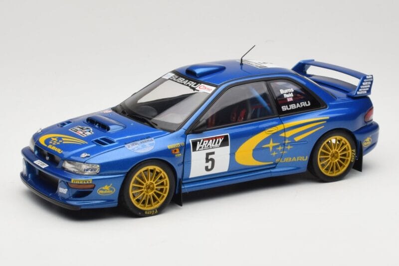 Subaru Impreza WRC #5 R. Burns / R. Reid Rally de France 1999 AUTOart 1:18 89993 Metall