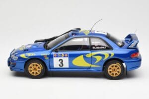 Subaru Impreza WRC #3 C. McRae / N. Grist Safari Rally Winner 1997 AUTOart 1:18 89792 Metall — Bild 4 von 8