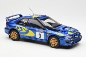 Subaru Impreza WRC #3 C. McRae / N. Grist Safari Rally Winner 1997 AUTOart 1:18 89792 Metall — Bild 6 von 8