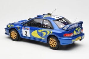 Subaru Impreza WRC #3 C. McRae / N. Grist Safari Rally Winner 1997 AUTOart 1:18 89792 Metall — Bild 7 von 8