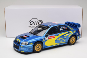Subaru Impreza WRC S9 #7 P. Solberg / P. Mills Rally Great Britain 2003 Otto 1:12 G092 Resin — Bild 6 von 6