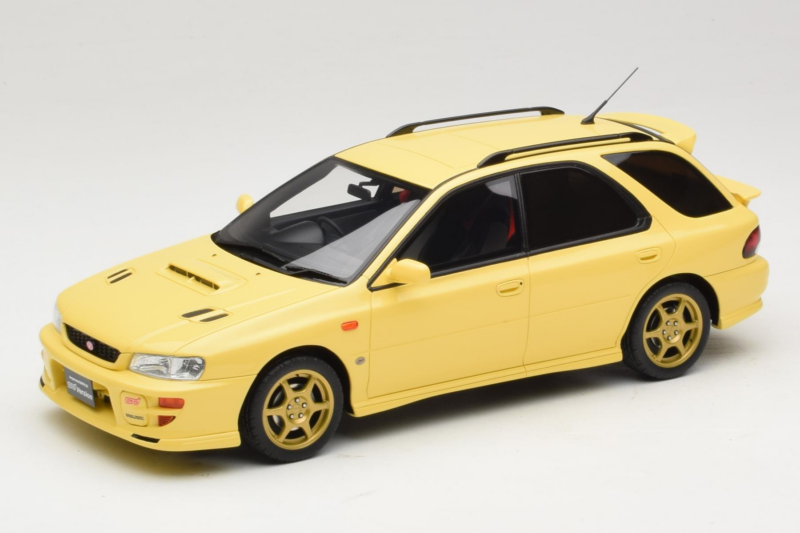 Subaru Impreza WRX STI Version VI Sport Wagon Cashmere Yellow Otto 1:18 OT1198 Metall