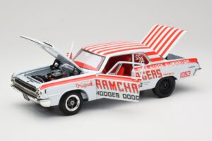 Dodge 330 Super Stock Ramchargers NHRA 1964 Highway 61 1:18 50044 Metall — Bild 2 von 8