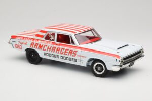 Dodge 330 Super Stock Ramchargers NHRA 1964 Highway 61 1:18 50044 Metall — Bild 6 von 8