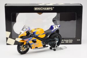 Suzuki GSX-R 1000 Team Alstare Corona Extra Y. Kagayama WSB 2005 Minichamps 1:12 122052271 Metall — Bild 6 von 6