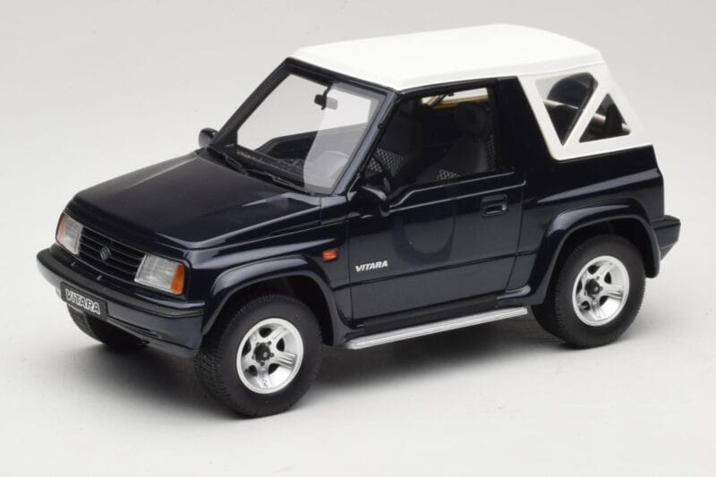Suzuki Vitara Cabrio JLX Deep Blue Pearl Metallic Otto 1:18 OT492 Resin