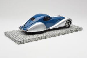 Talbot-Lago T150 C-SS Coupe Blau Silber Minichamps 1:18 107117122 Resin — Bild 2 von 6