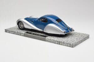 Talbot-Lago T150 C-SS Coupe Blau Silber Minichamps 1:18 107117122 Resin — Bild 5 von 6