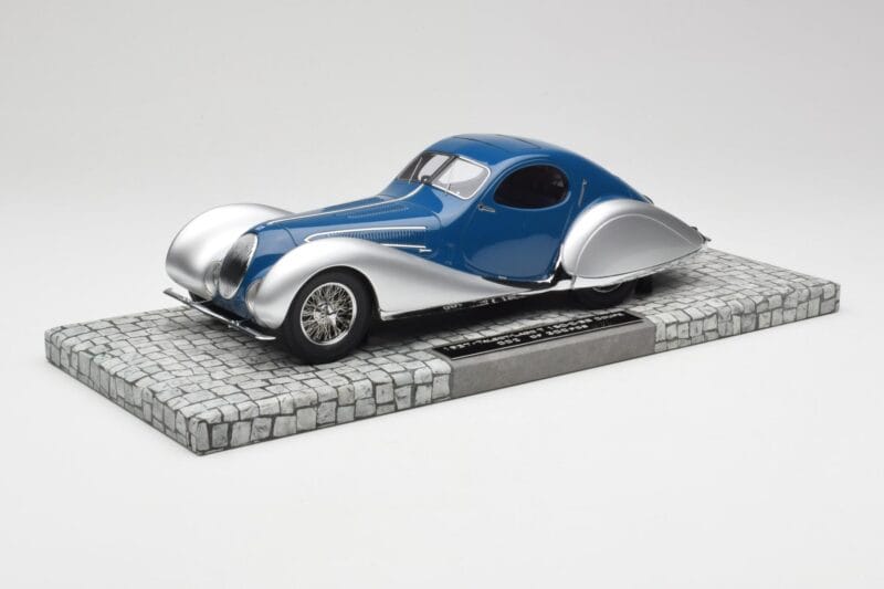Talbot-Lago T150 C-SS Coupe Blau Silber Minichamps 1:18 107117122 Resin