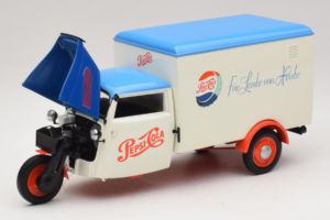 Tempo Dreirad Kastenwagen Pepsi Minichamps 1:18 150099024 Metall — Bild 2 von 8