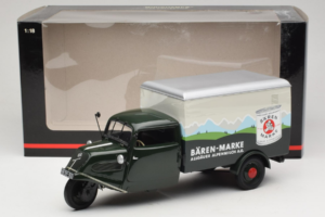 Tempo Hanseat Kastenwagen Baren Marken Minichamps 1:18 150099045 Metall — Bild 6 von 6