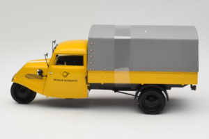 Tempo Hanseat Kastenwagen Deutsche Post Minichamps 1:18 TEMPO001 Metall — Bild 3 von 6