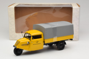 Tempo Hanseat Kastenwagen Deutsche Post Minichamps 1:18 TEMPO001 Metall — Bild 6 von 6