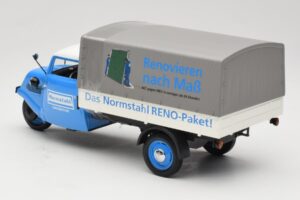 Tempo Hanseat Normstagl Blau Minichamps 1:18 TMP001 Metall — Bild 7 von 8