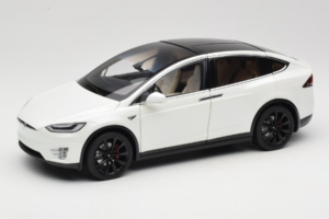 Tesla Model X Weiß OEM 1:18 TESLA001 Metall