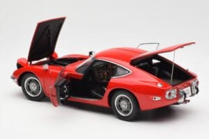 Toyota 2000 GT Rot AUTOart 1:18 78741 Metall — Bild 5 von 8
