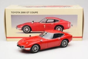 Toyota 2000 GT Rot AUTOart 1:18 78741 Metall — Bild 8 von 8