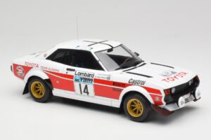 Toyota Celica 2000 GT RA21 #14 P-I. Walfridson RAC Rally 1977 IXO 1:18 18RMC189B Metall — Bild 4 von 6