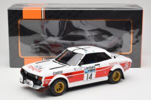 Toyota Celica 2000 GT RA21 #14 P-I. Walfridson RAC Rally 1977 IXO 1:18 18RMC189B Metall — Bild 6 von 6