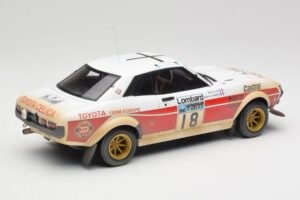 Toyota Celica 2000 GT RA21 #18 J-L. Therier RAC Rally 1977 IXO 1:18 18RMC189C Metall — Bild 2 von 6