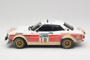 Toyota Celica 2000 GT RA21 #18 J-L. Therier RAC Rally 1977 IXO 1:18 18RMC189C Metall — Bild 3 von 6