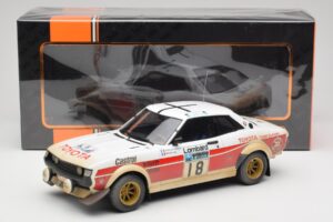 Toyota Celica 2000 GT RA21 #18 J-L. Therier RAC Rally 1977 IXO 1:18 18RMC189C Metall — Bild 6 von 6