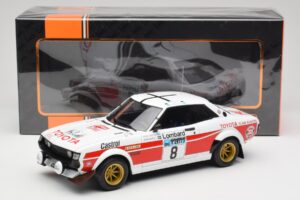 Toyota Celica 2000 GT RA21 #8 H. Mikkola / A. Hertz RAC Rally 1977 IXO 1:18 18RMC189A Metall — Bild 6 von 6