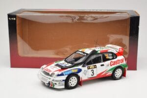 Toyota Corolla WRC #3 C. Sainz / L. Moya Safari Rally 1999 AUTOart 1:18 89982 Metall — Bild 8 von 8