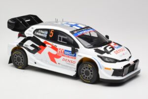 Toyota GR Yaris Rally1 #5 Toyota Gazoo Racing WRT S. Pajari / E. Malkonen Rally Finland 2024 IXO 1:18 18RMC217 Metall — Bild 4 von 6