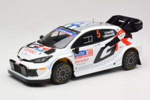 Toyota GR Yaris Rally1 #5 Toyota Gazoo Racing WRT S. Pajari / E. Malkonen Rally Finland 2024 IXO 1:18 18RMC217 Metall